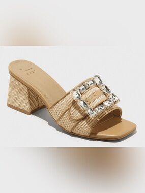 A new day rhinestone heels